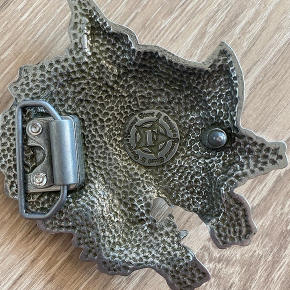 Famous Stars and Straps belt buckle Travis barker - Picture 2 of 2